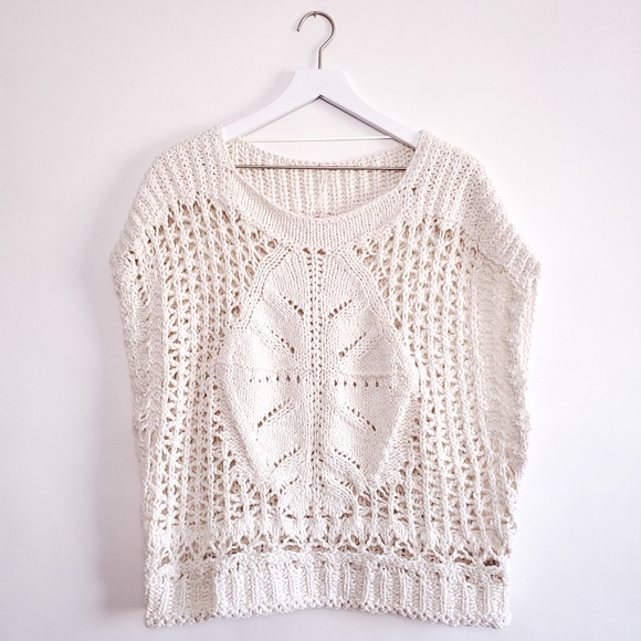 Free People Sweaters - Free People Chunky Knit Sleeveless Sweater